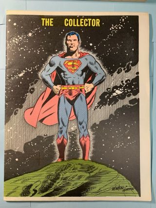 Collector 24 1971 Comic Art Convention Nyc Superman Rare