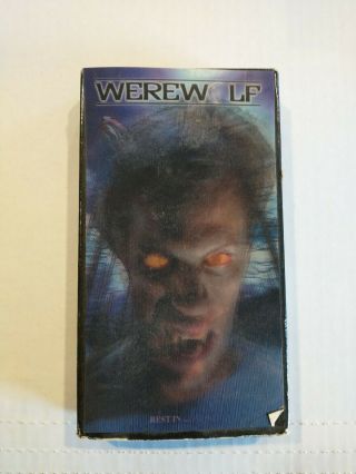 Werewolf - Vhs Tape Rare