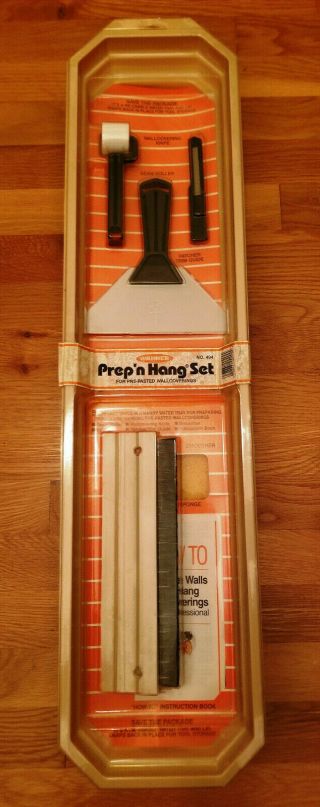 Vintage Warner Tool Prep N Hang 494 -,  Wallpaper Kit - Rare