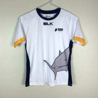 Blk Bond University Bull Sharks Afl Team Training Shirt Rare Size Men 