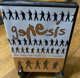 Genesis The Way We Walk Live In Concert Dvd 2002 Disc Set Oop Rare