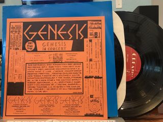Genesis In Concert 1977 On Music Of Distinction 2xlp Rare