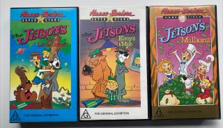 The Jetsons Rare Vintage Vhs Video Tape Bundle Of 3