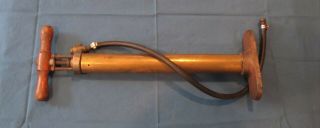 Rare Ford Model T - Early Bridgeport Brass Tire Pump - 1907 - 1913 - All
