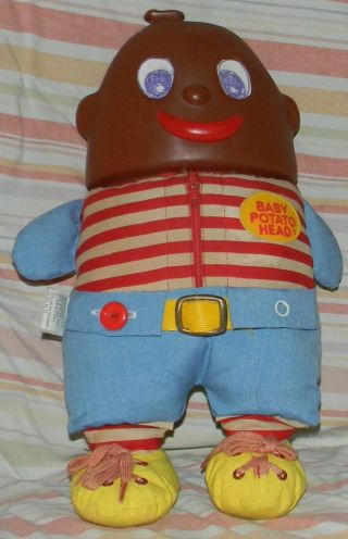 Vintage Rare 15 " 1977 Baby Mr Potato Head Boy Doll Only Made 1 Year