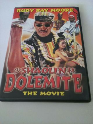 Shaolin Dolemite (dvd,  1999) Rudy Ray Moore,  Eugene Thomas,  Robert Tai Rare