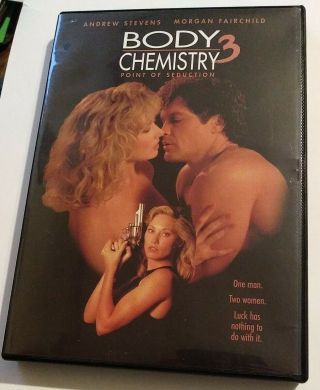 Body Chemistry 3: Point Of Seduction Dvd 2001 Rare Oop Morgan Fairchild Nudity R