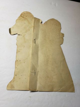 RARE VINTAGE HIRES ROOTBEER DIECUT ADVERTISING VICTORIAN BOY AND GIRL 3