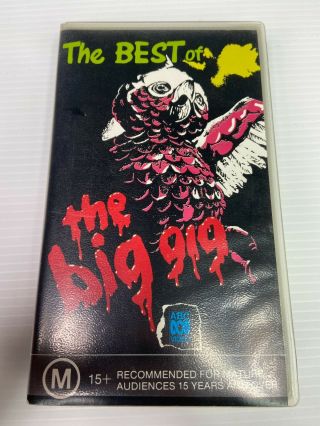 The Best Of The Big Gig - Vhs Video Tape - Abc (rare) 1991 - 80 Mins