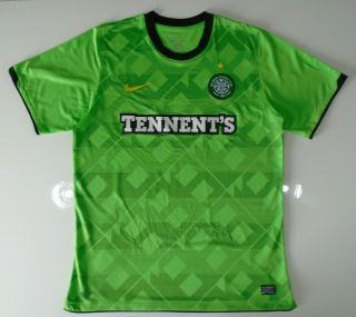 Xl Mens Celtic Football Club Away Shirt Top Nike 2010 2011 Retro Vintage Rare