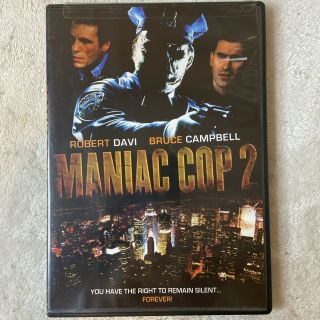 Maniac Cop 2 Ii (dvd,  2007) Rare Oop Horror Usa Region 1 Bruce Campbell 1990 Vg