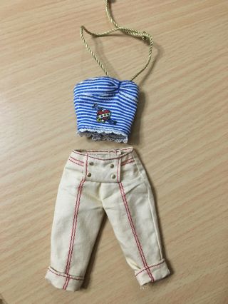 Barbie My Scene Sailor Sweetie Ocean Chic Chelsea Doll Blue Stripe Outfit Rare