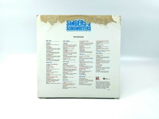 RARE TIME LIFE SINGERS & SONGWRITERS 40 HITS 4x LP Vinyl Record R103 - 31 LPs VG, 3