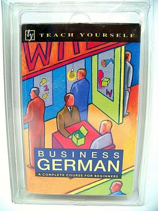 Business German: A Complete Course For Beginners With 2 Cassettes Rare