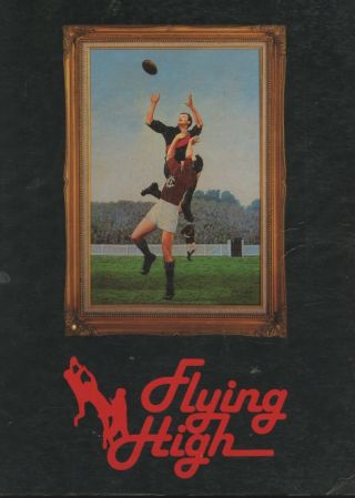 The King Dick Reynolds Signed Flying High,  Essendon Fc 