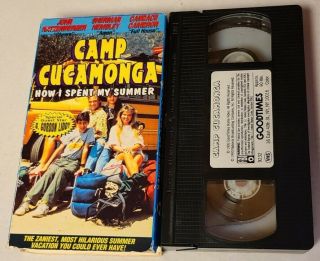 Camp Cucamonga How I Spent My Summer Vhs 1990 Full House Candace Cameron Rare