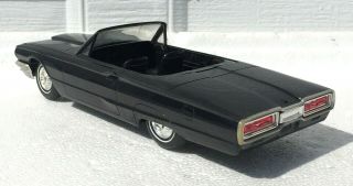 Rare Black 1964 Ford Thunderbird Convertible Amt Promo Car.  64 Promotional