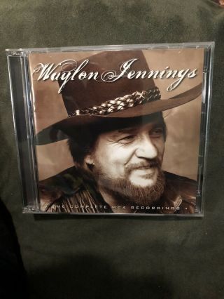 Waylon Jennings The Complete Mca Recordings 2 Cds Rare