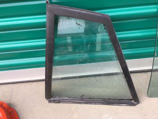 Lancia Scorpion Rear Quarter Window Glass Passenger Right 037 Side Rare