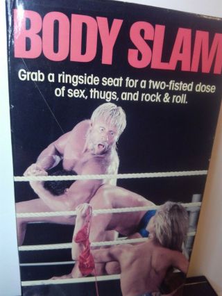 Body Slam Vhs Rare 1987 Wrestling Movie Rowdy Roddy Piper,  Tonga Kid,  Nature Boy