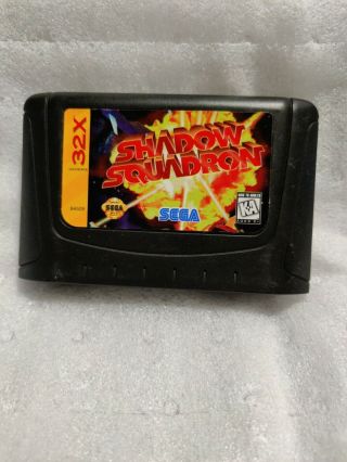 Shadow Squadron (sega 32x,  1995) Authentic Rare - Cartridge Only