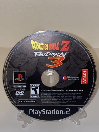 Dragonball Z Budokai 3 Sony Playstation 2 Ps2 Rare - Disc Only