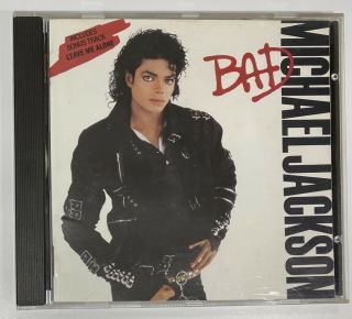 Michael Jackson - Bad - Rare Picture Disc 11 Tracks Cd Album 1987