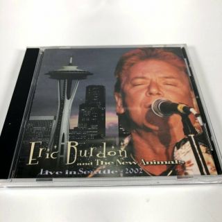 Rare Eric Burdon And The Animals Cd - Live In Seattle 2002