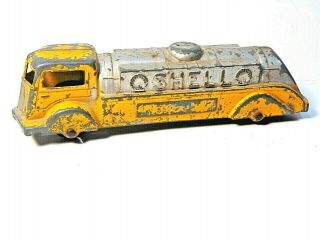 Rare Vintage Tootsie Toy Diecast Truck Shell Gas Oil Advertising Memorabilia