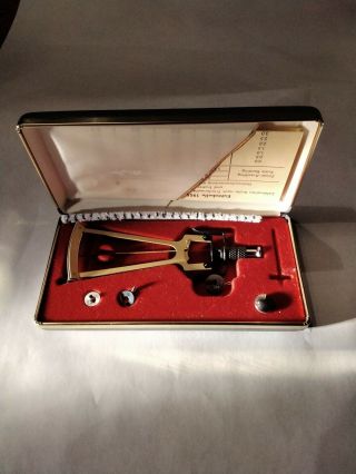 Rare R.  O.  Gulden Schiotz Tonometer Improved W Case