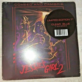 Coheed & Cambria Rick Springfield Rare Limited Edition Vinyl Jessies Girl 2 Blue