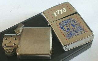 Zippo 1976 Declaration Of Independence 1776 Lighter - 200th Anniversary (rare)