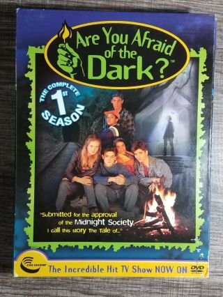 Are You Afraid Of The Dark: Season 1 (dvd,  3 - Discs) Oop,  Rare