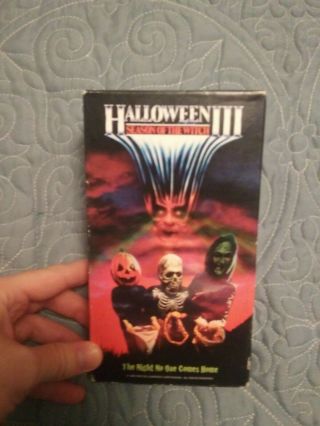 Halloween Iii 3: Season Of The Witch (vhs) Goodtimes Horror Gore Rare Cover Art