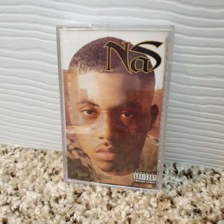 Nas It Was Written Cassette 1996 Sony Rare Oop Rap Hip Hop