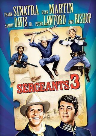 New/never Played [sergeants 3] Dvd Frank Sinatra Very Rare Film Oop