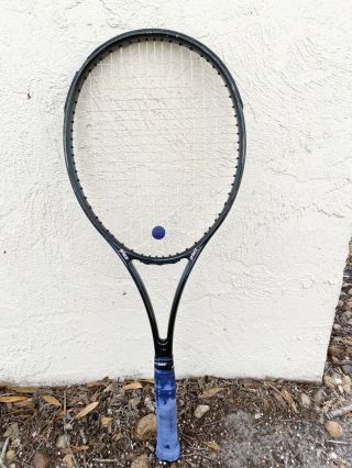 Prince Cts Approach 90 Tennis Racquet 4 3/8 Graphite Fibers 1988 3 Rare