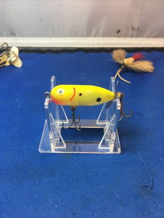 Vintage Heddon Tiny Torpedo In A Rare Color Lure Bait