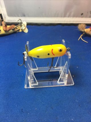 Vintage Heddon Tiny Torpedo In A Rare Color Lure Bait 2