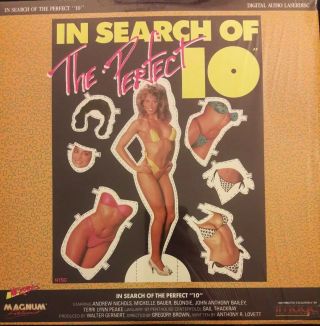 In Search Of The Perfect 10 Laserdisc Ld - Girls Bikinis Blondie Rare Vg Shp