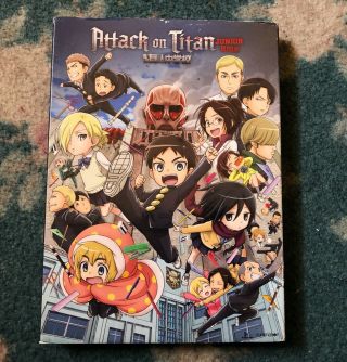 Attack On Titan: Junior High Dvd The Complete Series Rare Anime Funimation