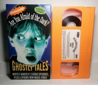Are You Afraid Of The Dark: Ghostly Tales (vhs,  1994) Nickelodeon Rare Oop