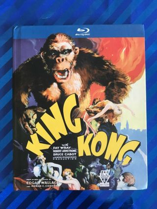 King Kong (1933) Digibook (blu - Ray Disc) Rare Oop