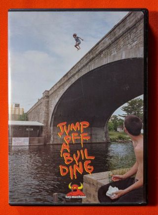 Jump Off A Building (dvd 2003) Toy Machine Skateboard Video Bam Margera Rare Oop