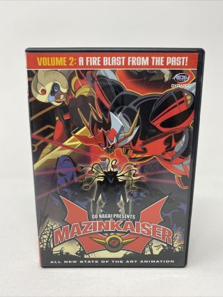 Mazinkaiser Vol.  2: A Fire Blast From The Past (dvd,  2003) Action Rare