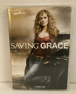 Saving Grace: Season Three The Final Season Dvd,  2010,  5 - Disc Set Rare