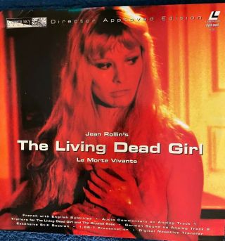 The Living Dead Girl / La Morte Vivante (1982),  Nr,  Laserdisc - Ultra Rare Horror