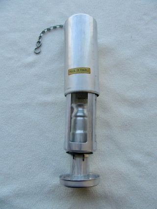 Vintage Hanging Candle Lantern,  French,  Rare,  Camping