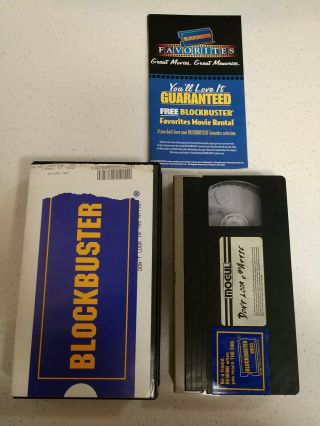 Blockbuster Video Vhs Clamshell " Dont Look In The Attic " Rare Mogul Video Horror