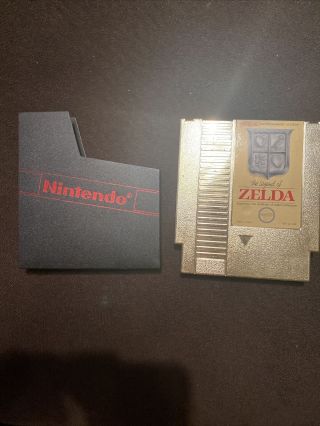 The Legend Of Zelda - Nintendo Nes - Gold - 5 Screw - Rare
